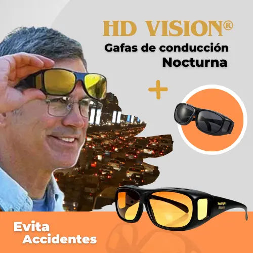 2 X 1 GAFAS HD VISION PRO - CLARIDAD PARA TUS OJOS