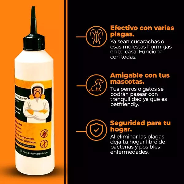 INSECTICIDA NATURAL CONTRA PLAGAS - EXPRESS 🇨🇱