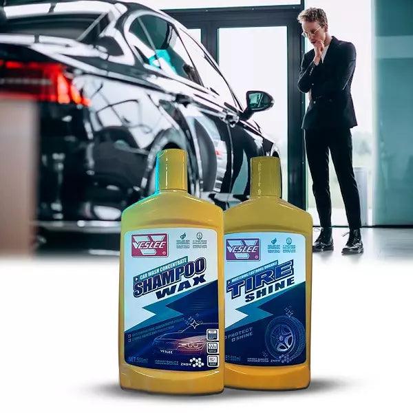 SHAMPOO PREMIUM Y BRILLADOR DE LLANTAS PARA AUTO - EXPRESS 🇨🇱