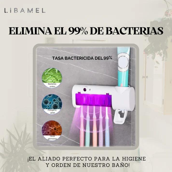 ESTERILIZADOR DE CEPILLOS UV PRO + DISPENSADOR DE PASTA 50% OFF - EXPRESS 🇨🇱