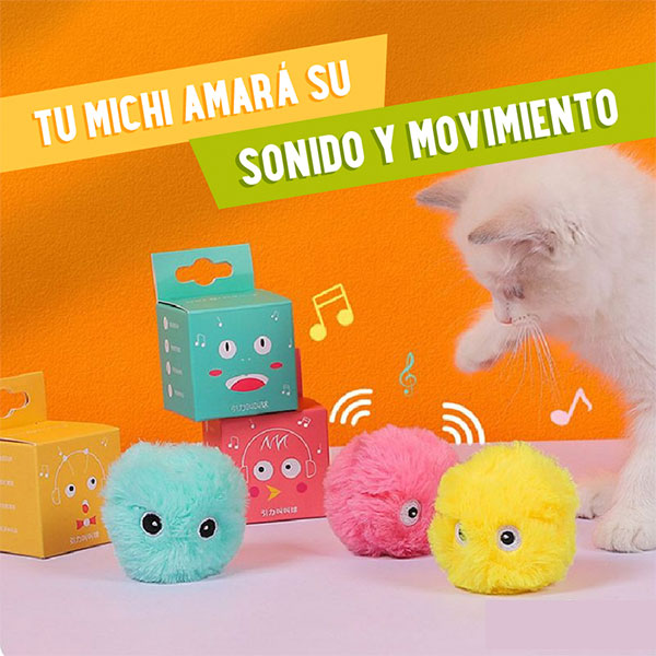 Smart Cat™ - Pelota Interactiva para Gatos - EXPRESS 🇨🇱